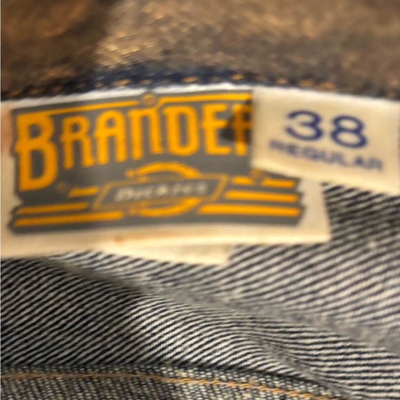 Vintage size large hand painted denim jacket - Picture 6 of 6